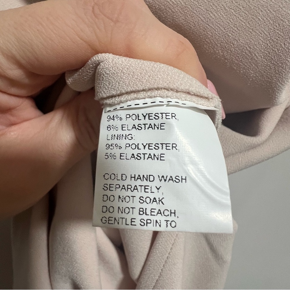 NEW NWOT Bec + Bridge Leora Tuck Maxi Dress In Vanilla Bean - Picture 9 of 10